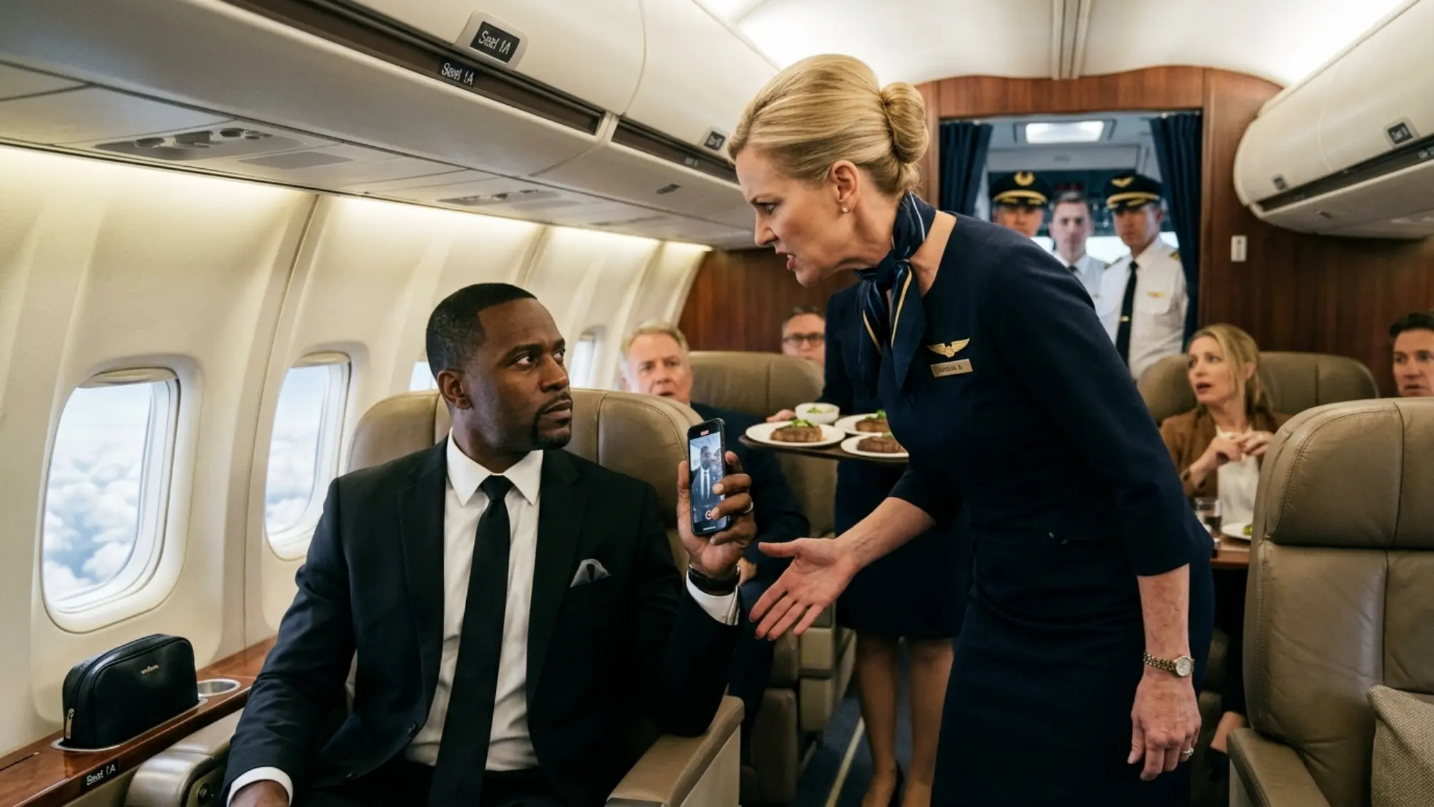 Black CEO Was Denied a First-Class Meal — Then the Flight Attendant Learned He Owned the Airline