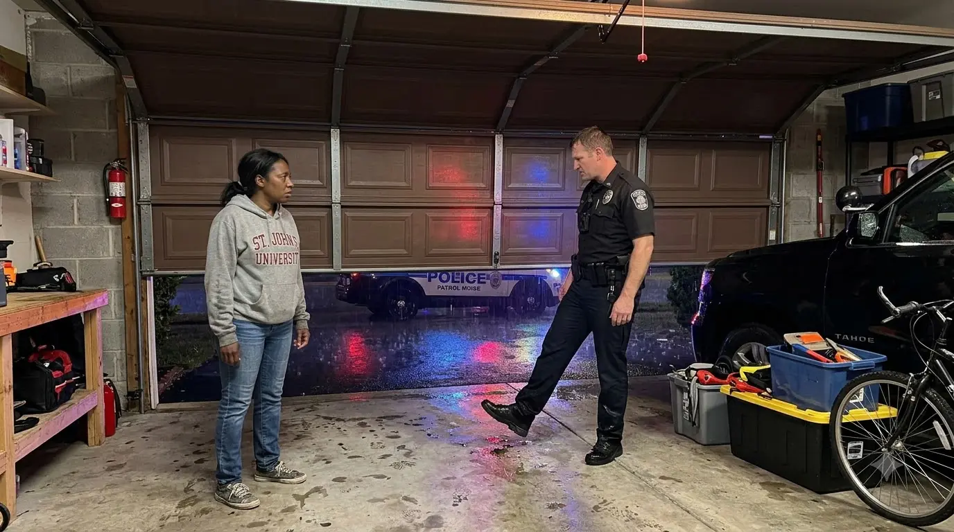 The Officer Followed Her Into Her Own Garage — Then Put Her in Handcuffs