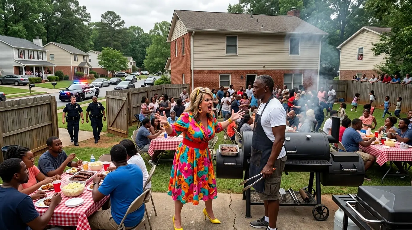 The Neighbor Stormed Into His Barbecue — Then Ordered Police to Remove His Family