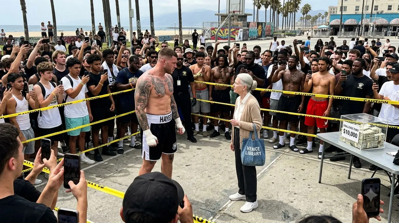 The Champion Mocked an Elderly Woman — Then His Trainer Saw Her Stance