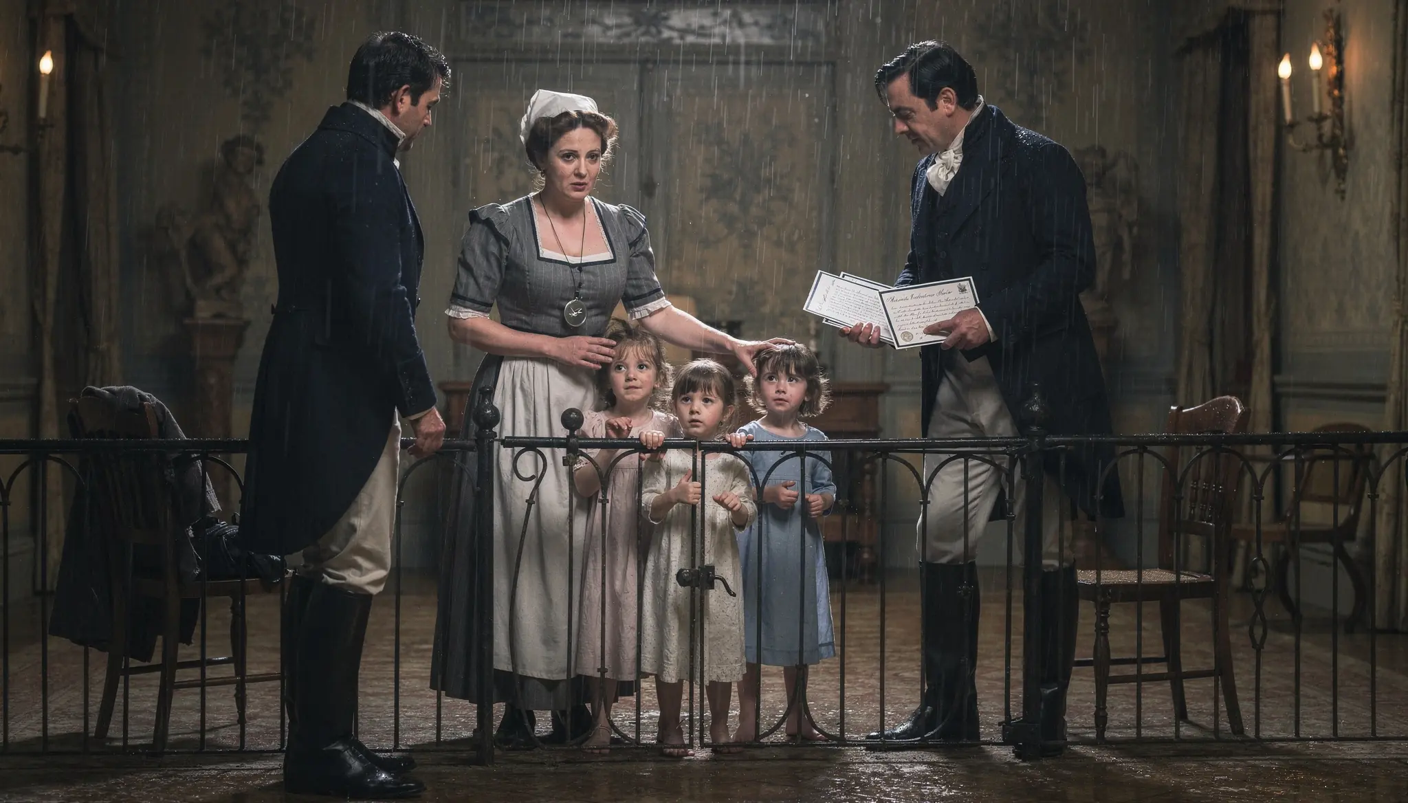 The Cold Duke Returned Without Warning — The Maid’s Secret with His Triplets Silenced Him