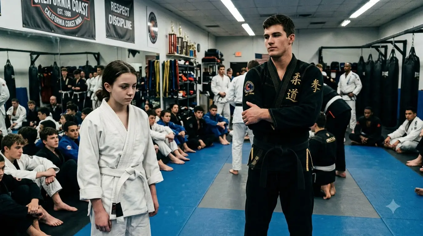 The Black Belt Hit the Quiet Newcomer on Purpose — Then Her Stance Changed