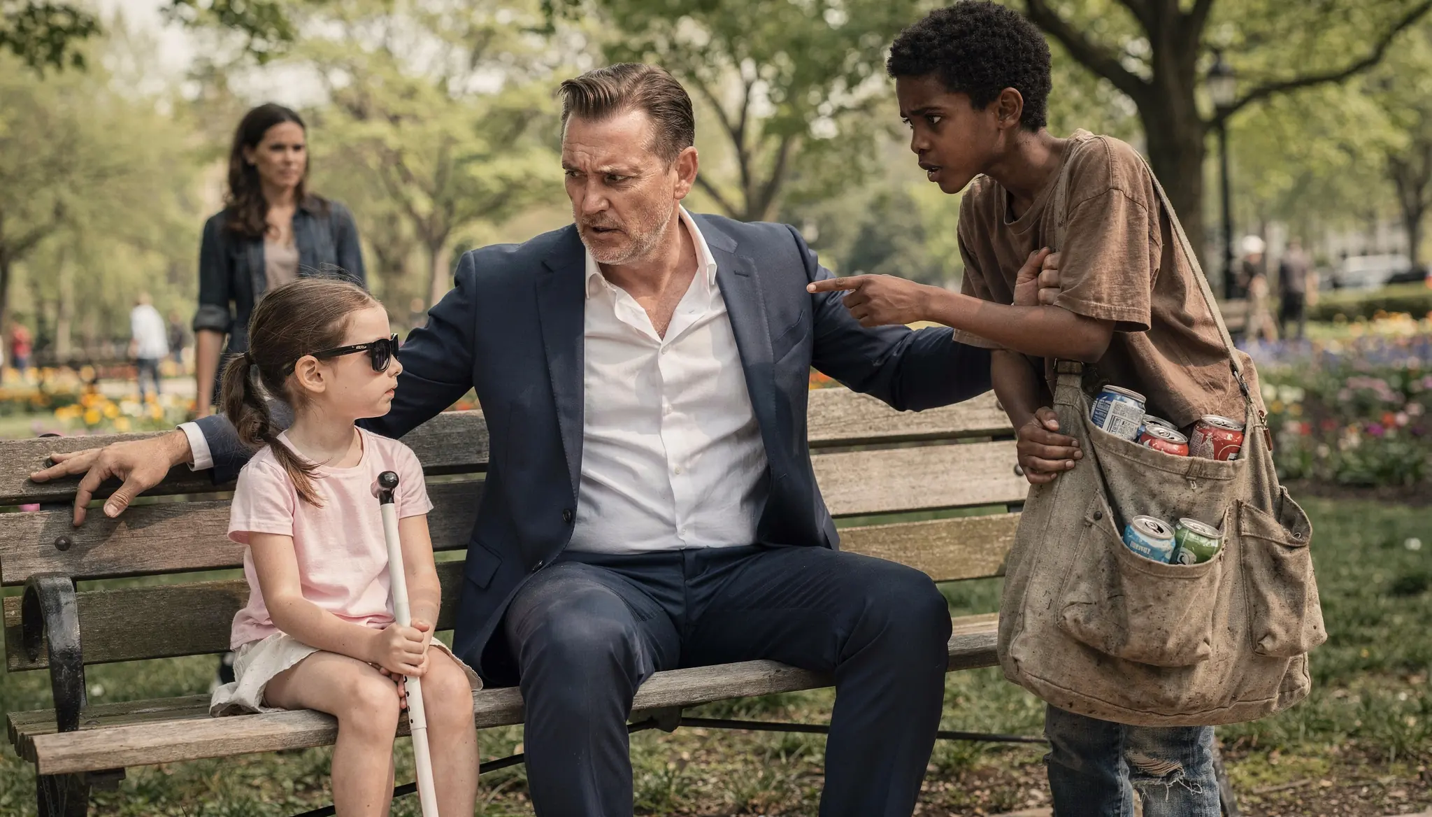Your Child Is Not Blind, It's Your Wife Who Puts Something in Her Food — Black Boy Told Millionaire