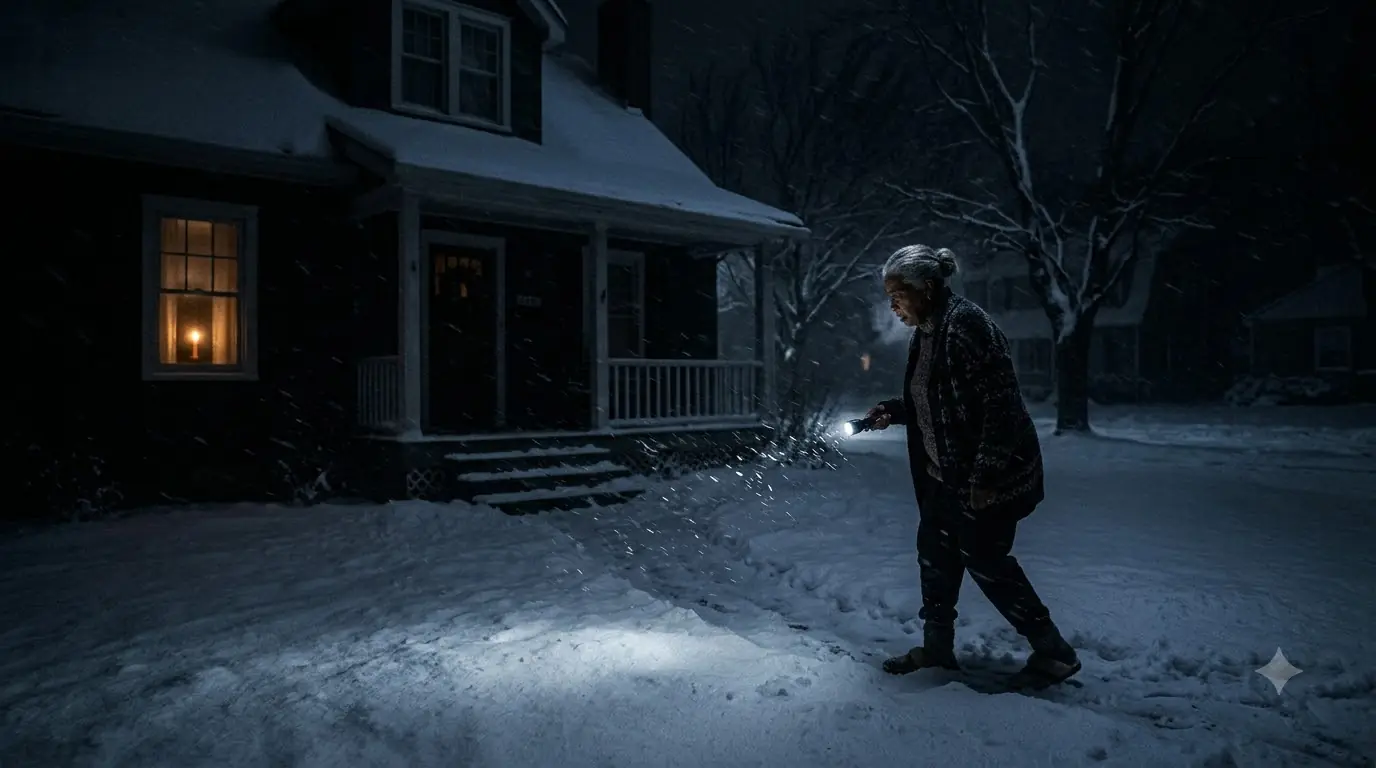 Five Frozen Bikers Knocked on Her Door — One of Them Was Bleeding