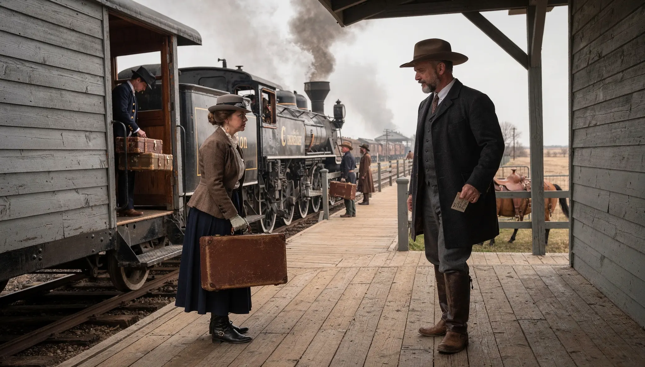 He Waited at the Station Every Friday… Until the Clerk Asked: 'Who Are You Waiting For?