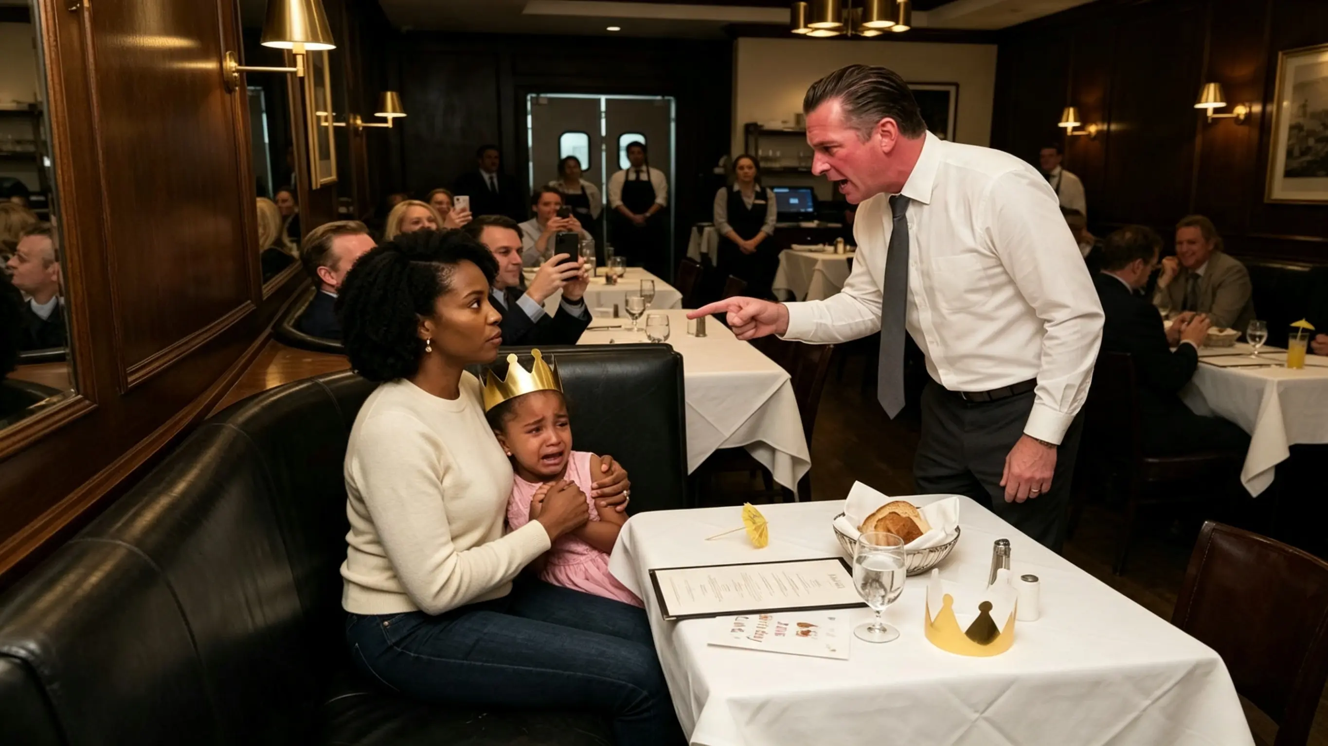 Restaurant Manager Calls Cops on a Black Mom Eating Quietly — She Fires Him Before They Even Arrive