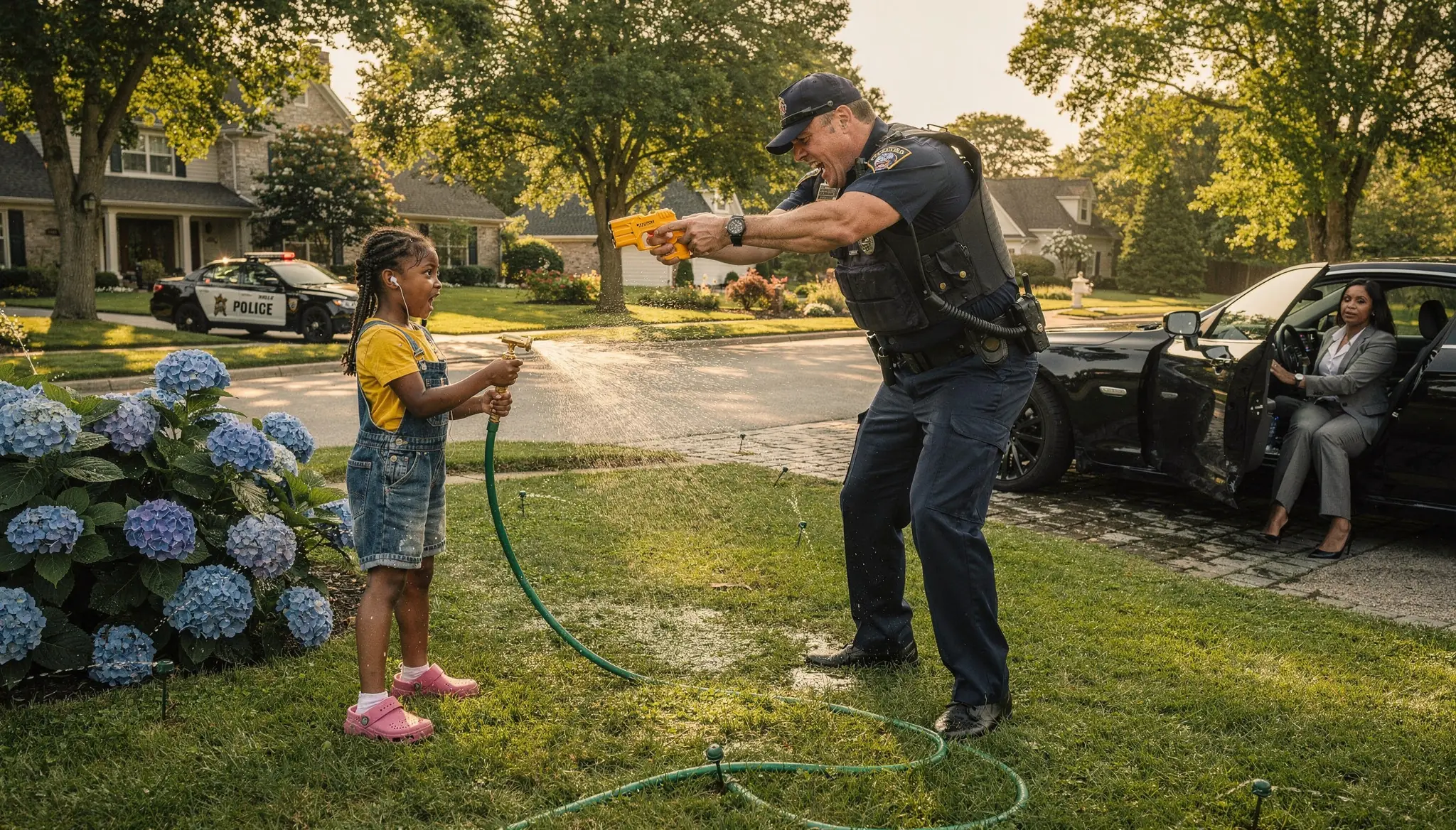 Officer Threate-ned a Child — Not Knowing Her Mom Is the D.A