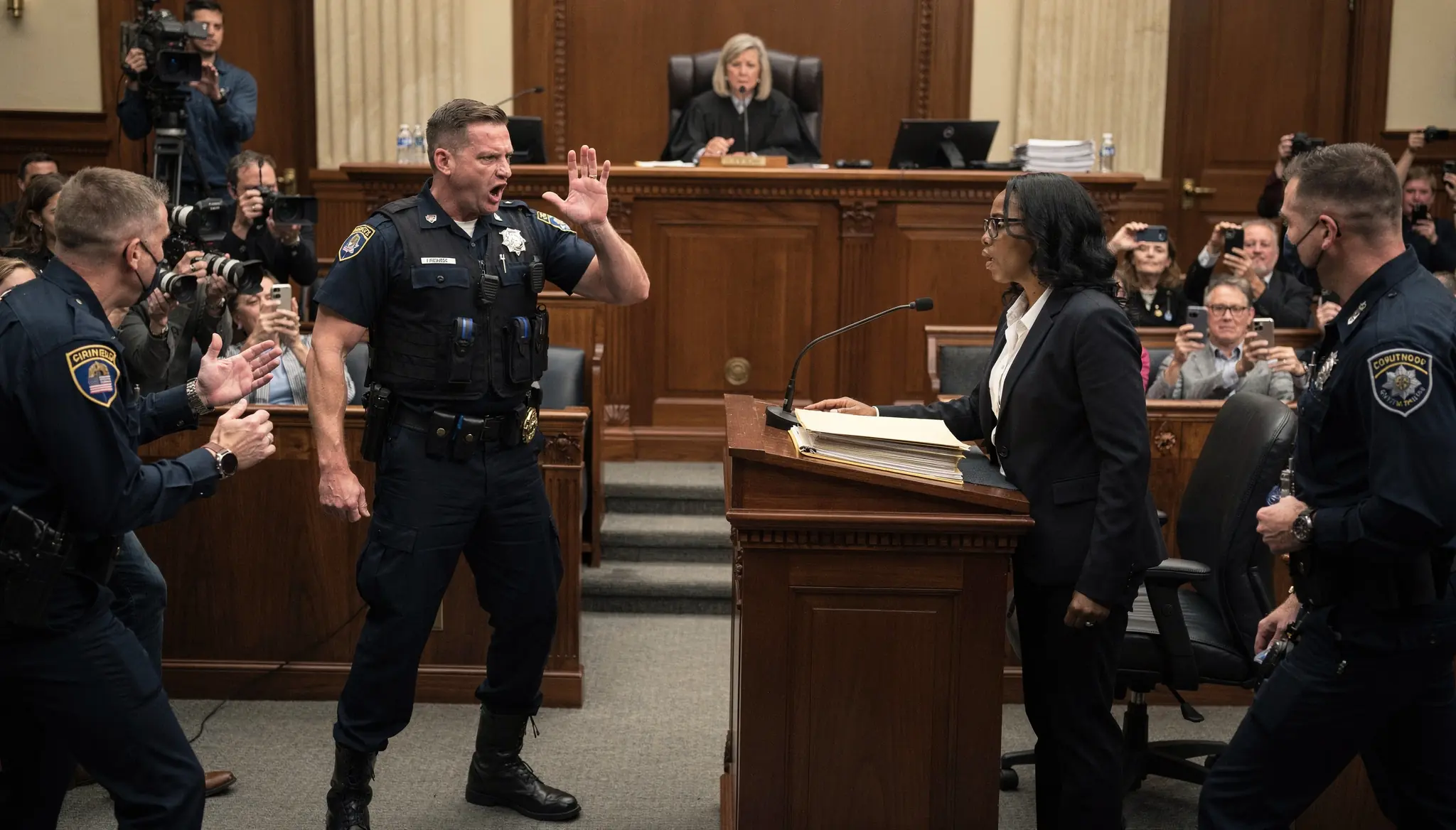 Cop Sla-pped a Black MP in Court — But Within Seconds, She Knocked Him Out Cold