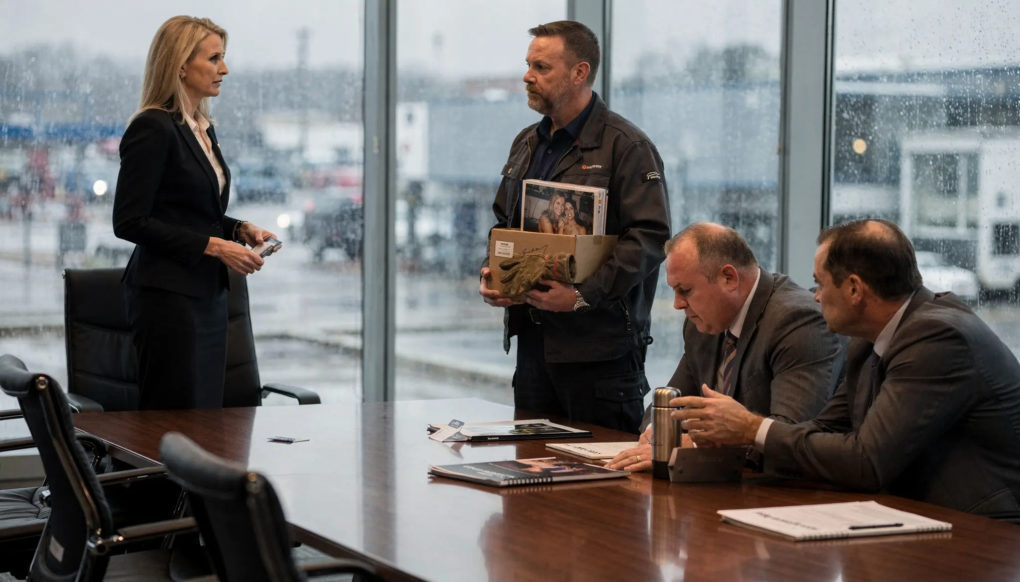 The CEO Fired The Single Dad for helping an old Woman — Then she walked in He’s your new director