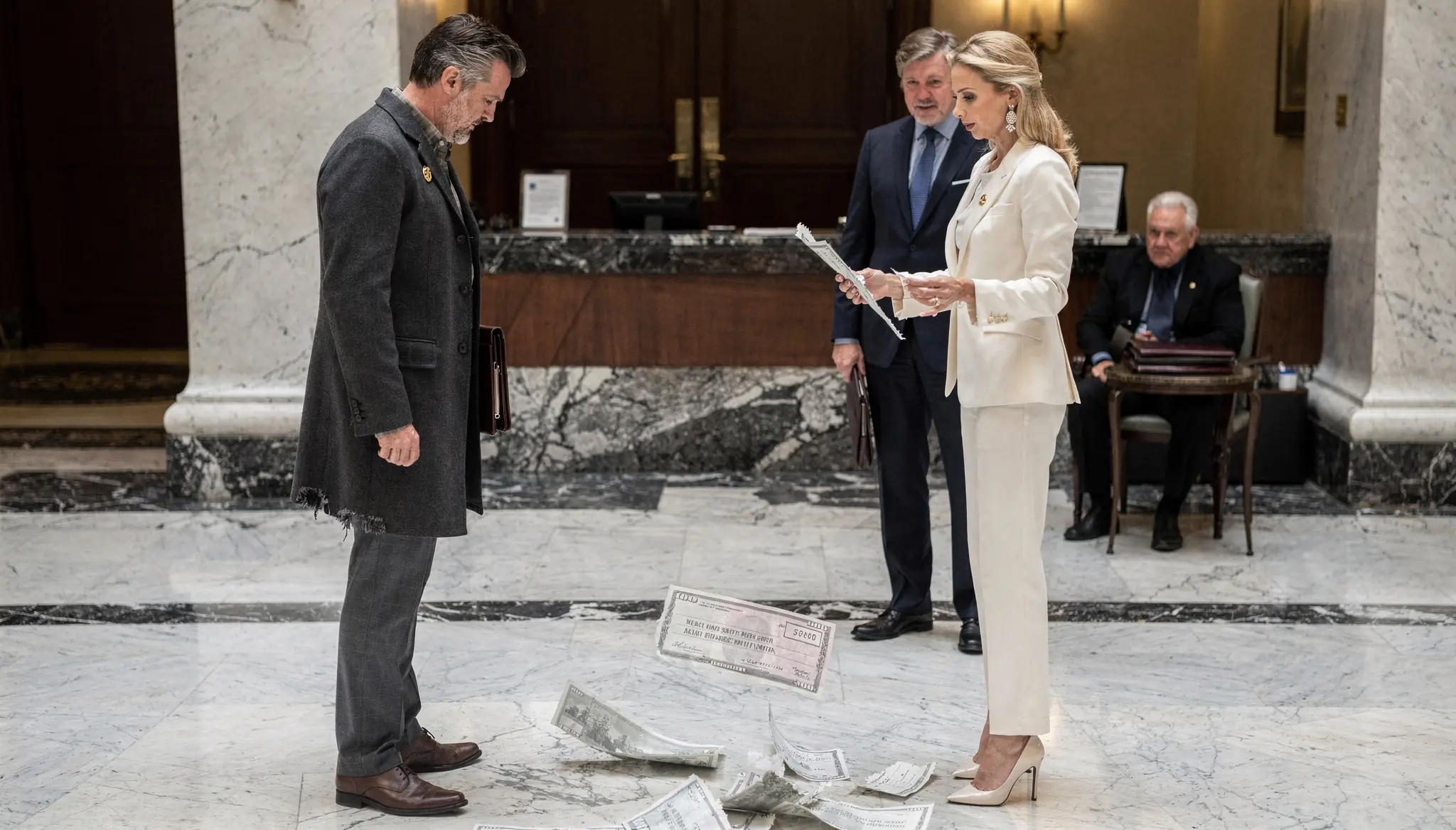 A Female Billionaire Tore Up a Single Dad's $5M Check — Then She Learned He Was the Bank's Founder