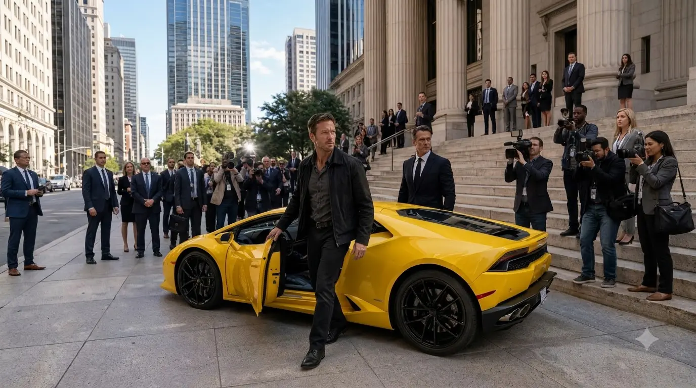 Single Dad Accepted the Divorce With Nothing — Then He Arrived in Court In a Lamborghini