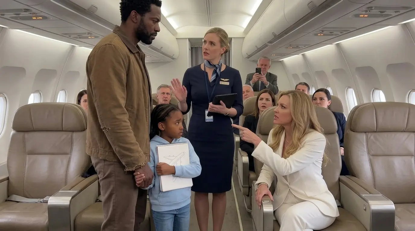 Black Single Dad Lost His VIP Seat to a Wealthy Passenger—5 Minutes Later, Everyone Was Ordered Off