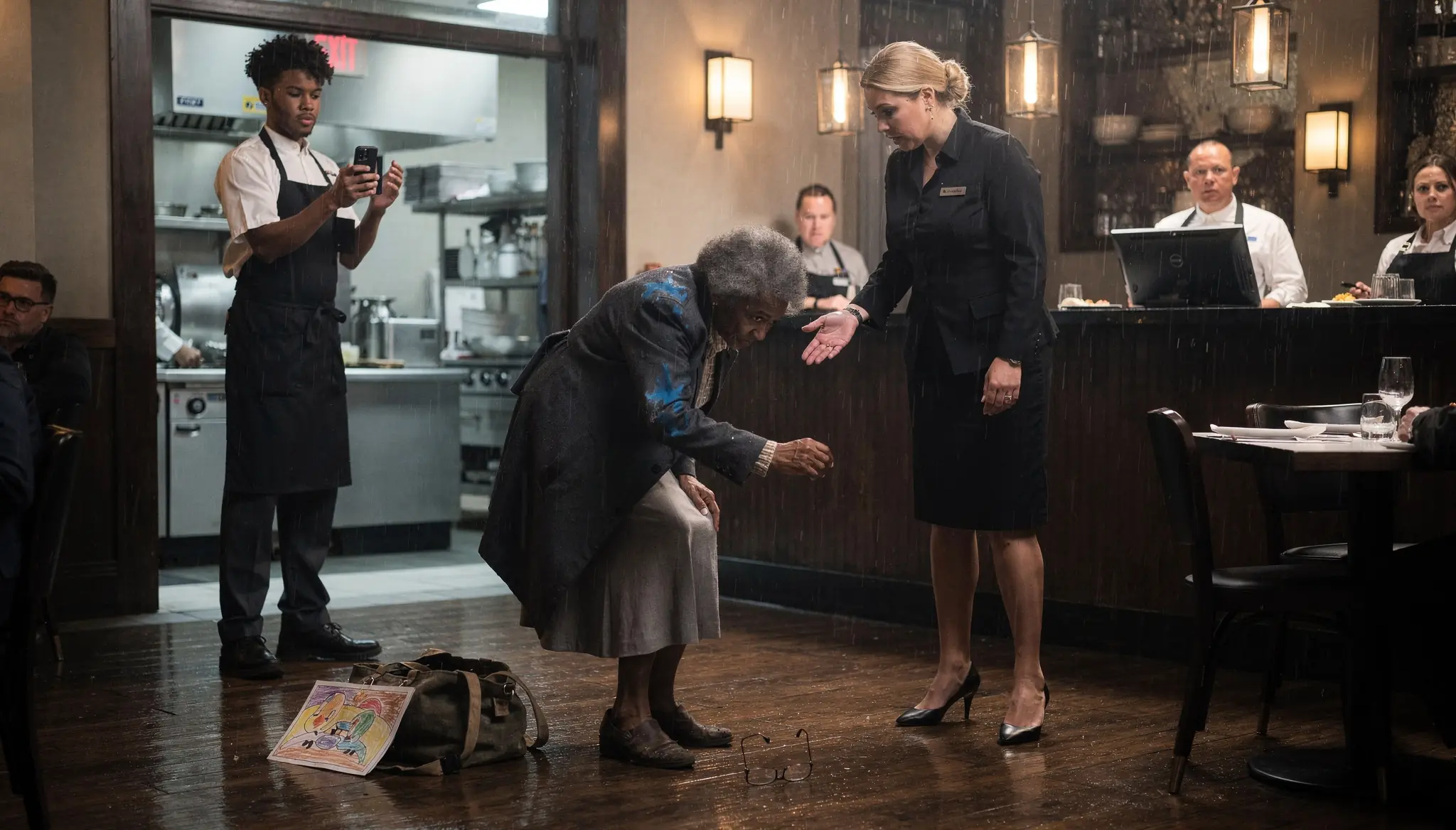 Staff Slapped a Black Woman in Rags — Unaware She's the Billionaire Owner's Mother
