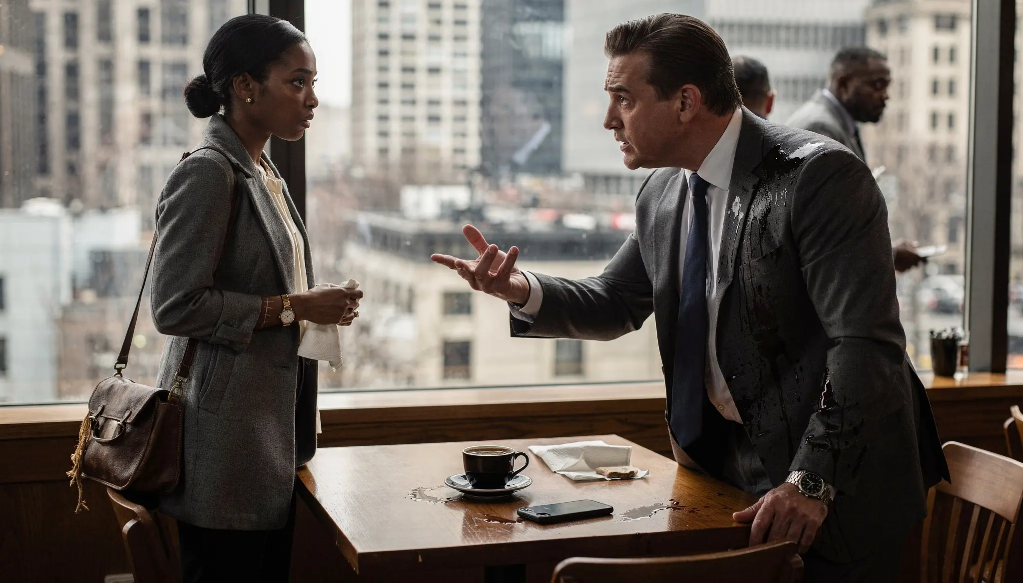 A CEO Ordered a Black Female Customer Out of a Café — Then His Bodyguard Recognized Her Scar