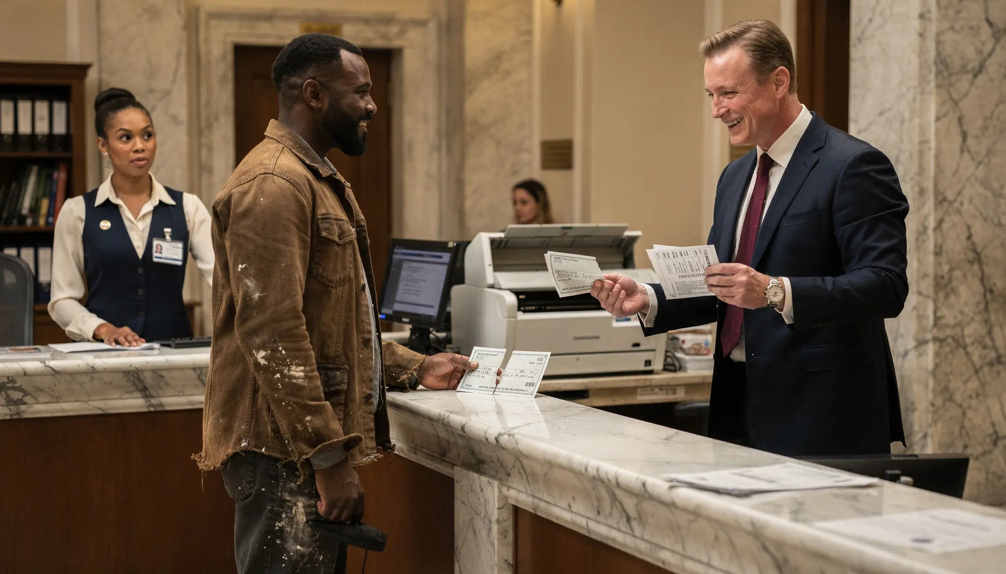 The Banker Tore Up the Black Man’s Check — Then the Vault Opened Under His Name