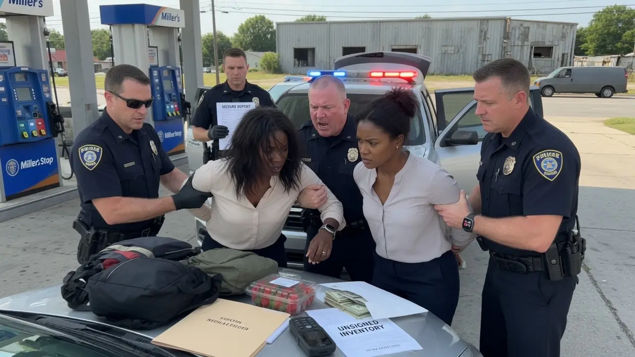 Cops Handcuffed Two Black Girls at a Gas Station—Then Froze When They Were Federal Agents on a Sting