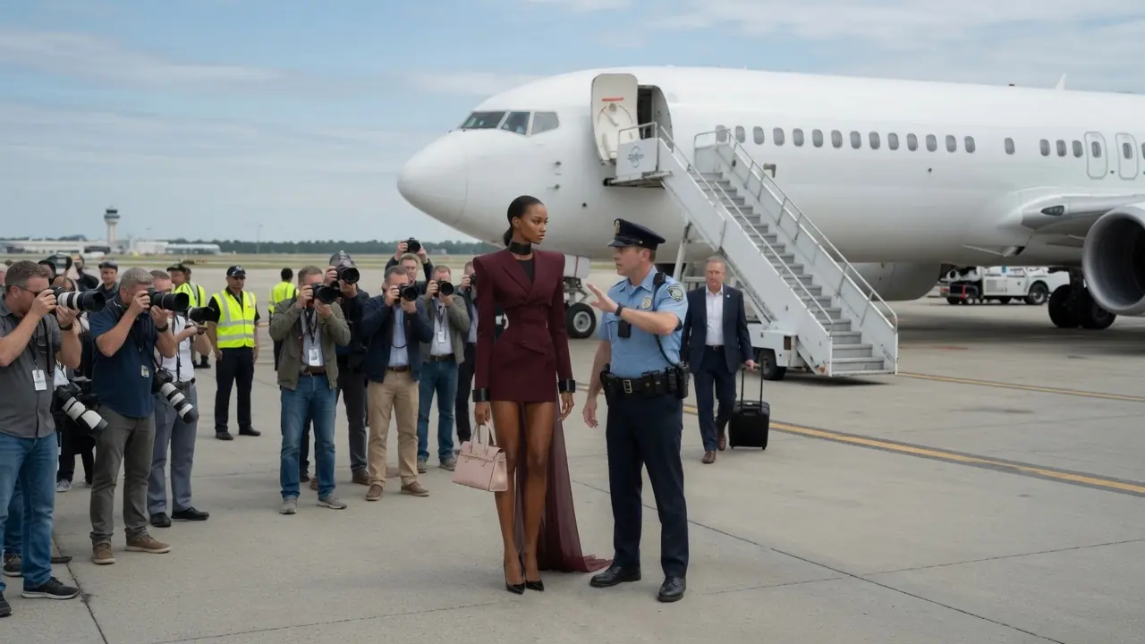 Security Stops a Black Woman at the Airport—Then They Notice Her Executive Airline Badge!