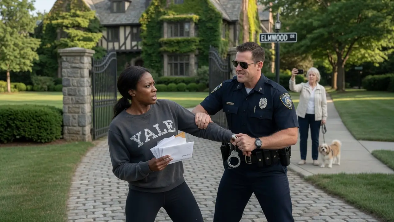 Cop Threatens Black Mother Outside Her Mansion—Then the Governor Walks Out the Door