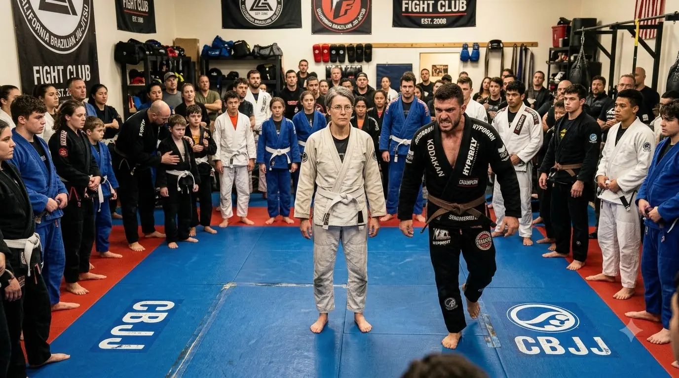 The Dojo Champion Tried to Humiliate an Older Woman — Then She Stopped Pretending