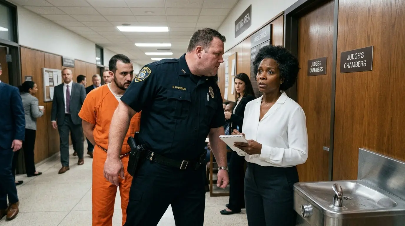 The Officer Threw Her to the Floor — Then the Judge Saw Her Face