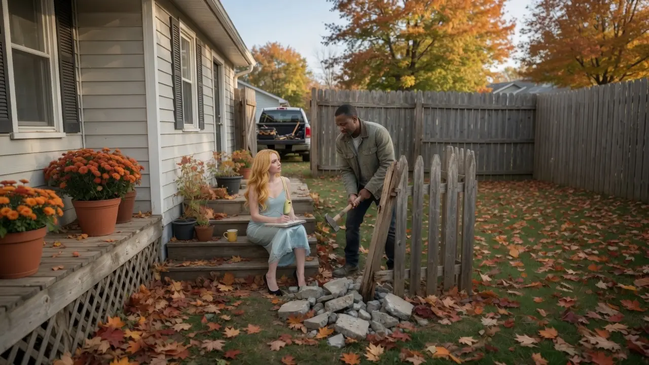 A Black Single Dad's Ex's Mom Called Him to Fix Her Fence - Then Said, You Always Were My Favorite