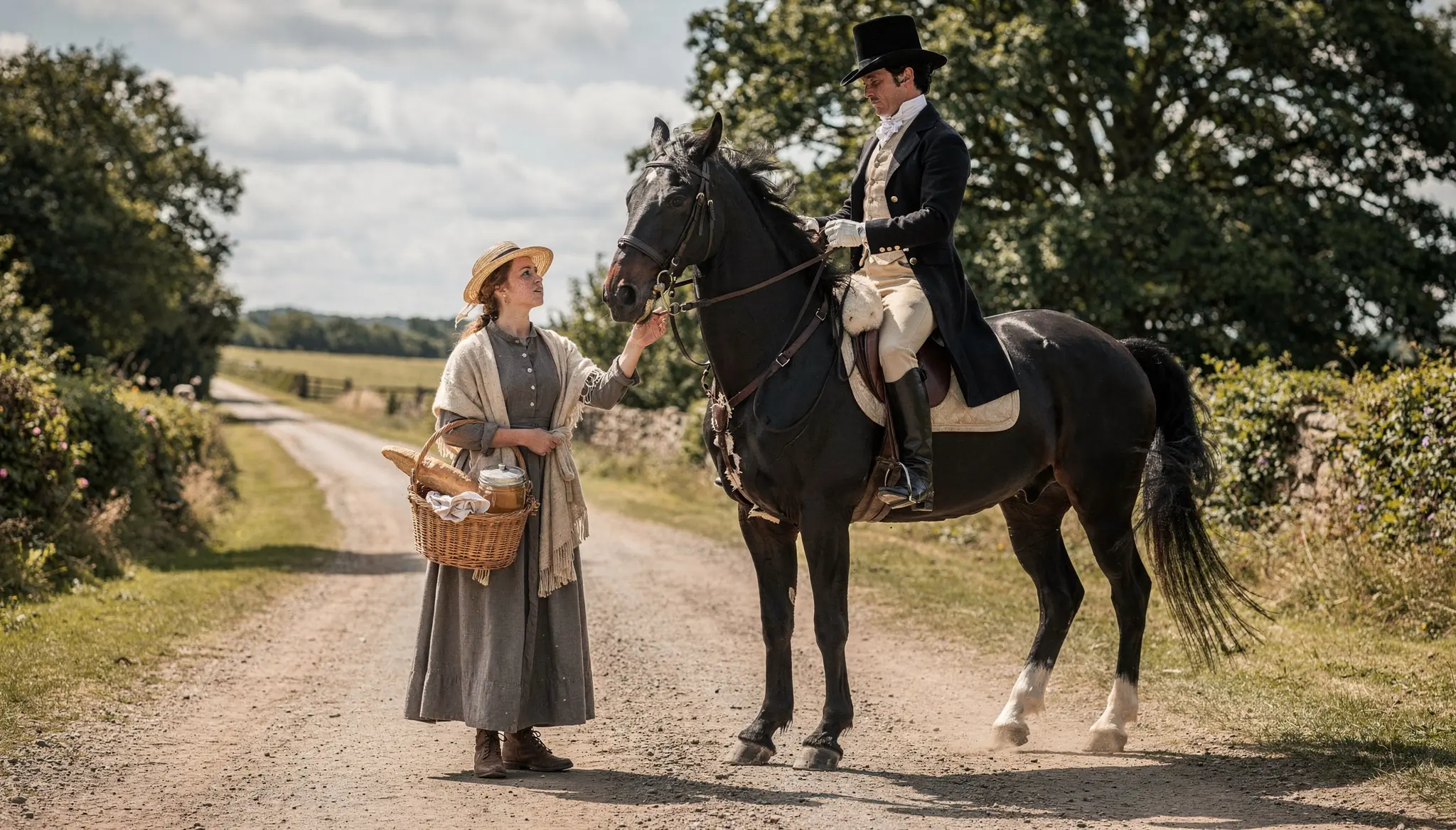 She Warned The Rider His Saddle Strap Was About To Break — Unaware He Was The Duke Himself