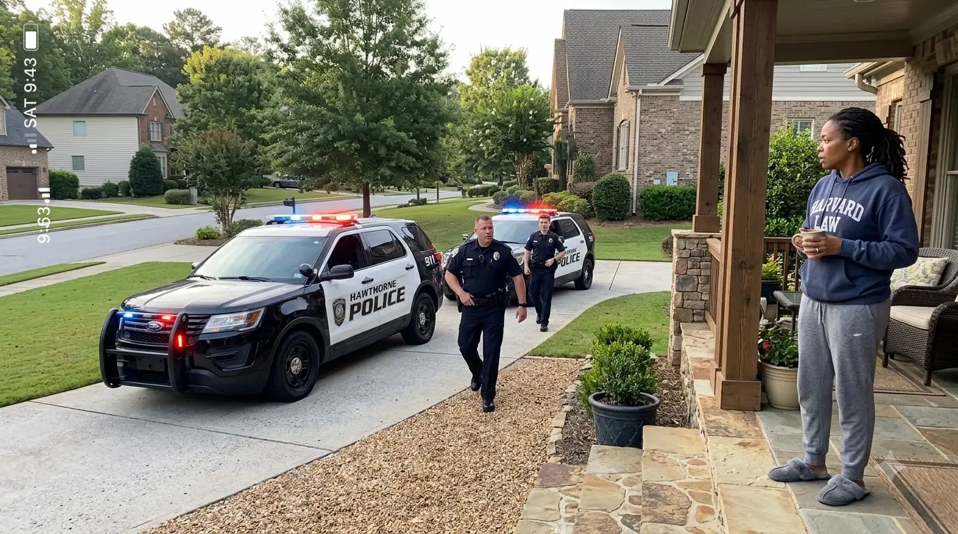 Police Dragged Her Off Her Own Porch — Then the Rookie Recognized Her Name