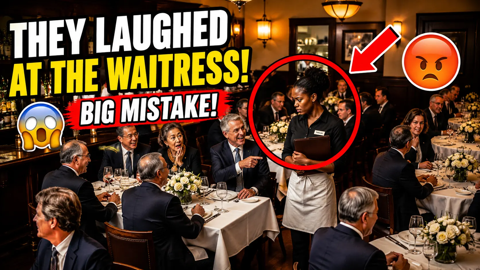A Millionaire Bet $100K a Black Waitress Couldn't Speak Chinese — Then the Whole Room Rose to Its Feet