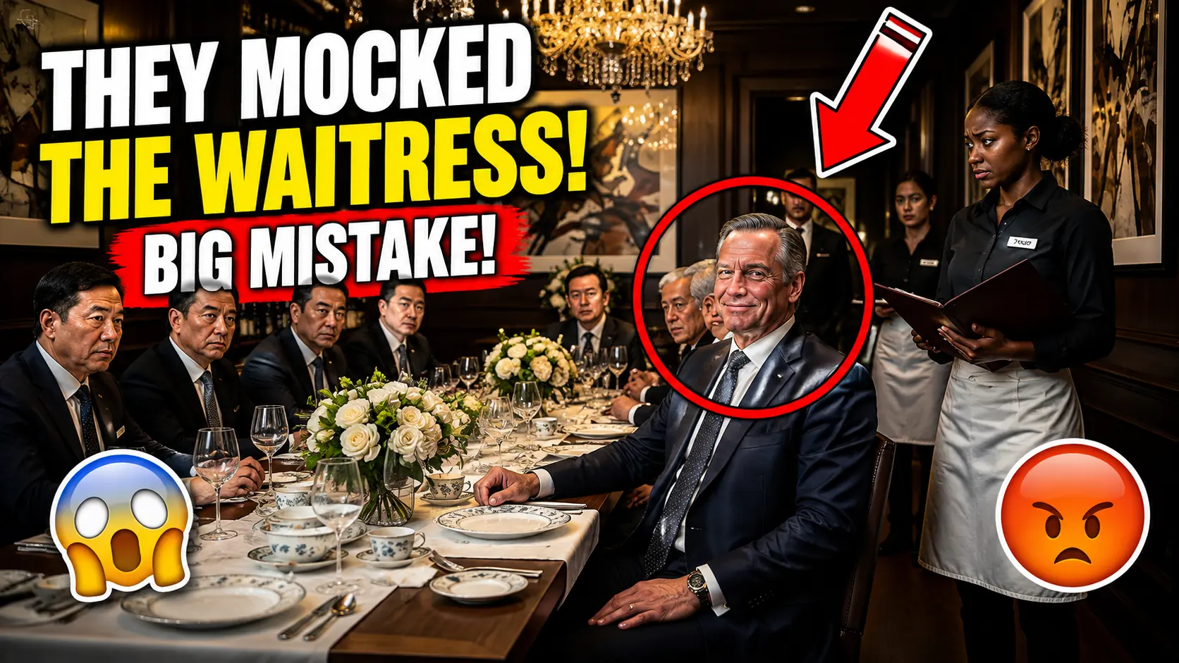 A Millionaire Mocked a Black Waitress With a $100K Bet — Her First Words Left Everyone Standing