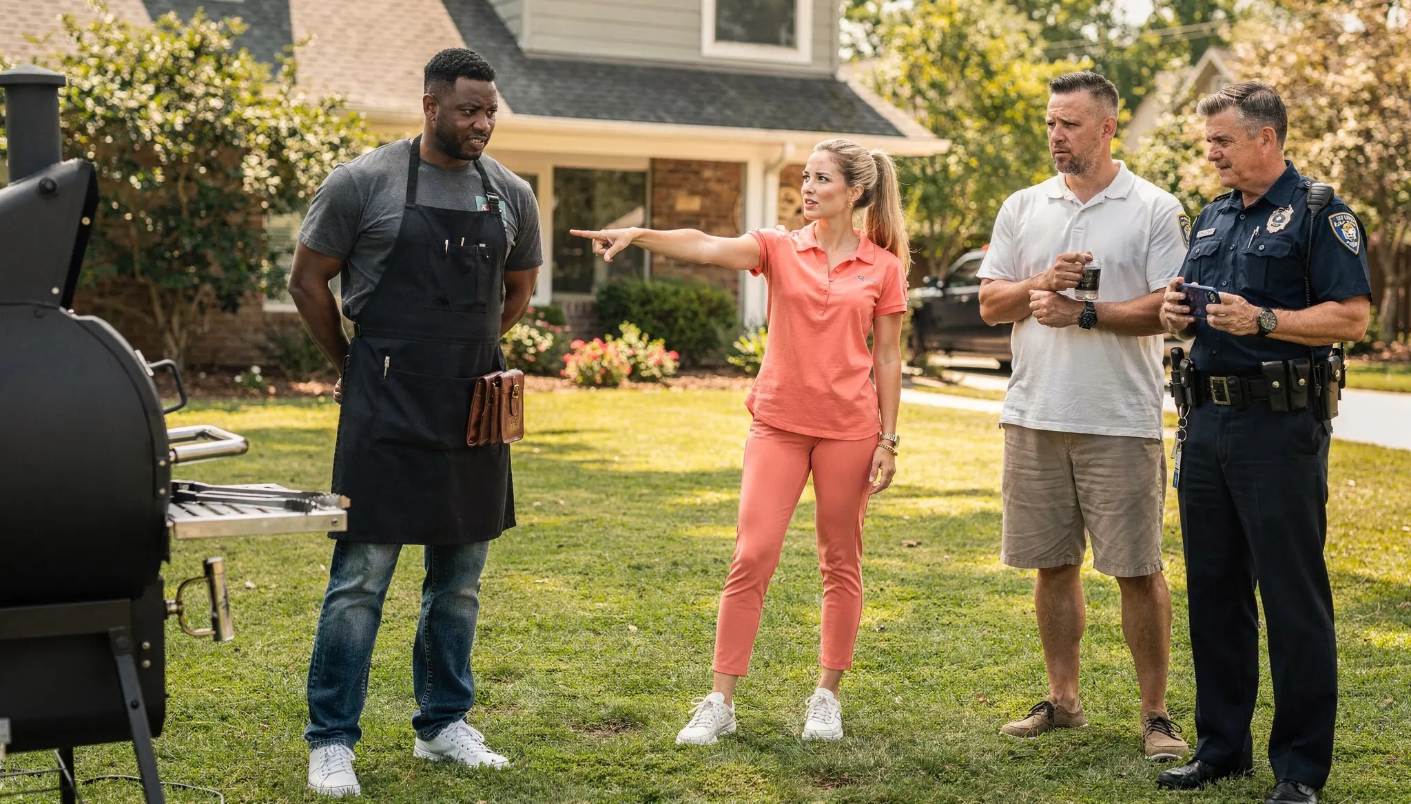 Neighbor Called the Cops on a Black Family's BBQ — Not Knowing the Dad Is the POLICE CHIEF