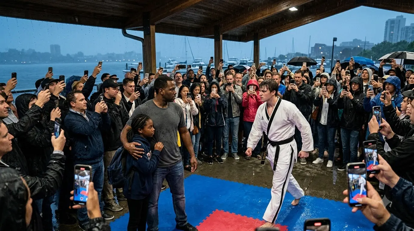 The Rich Black Belt Attacked a Black Single Father — But He Chose the Wrong Man