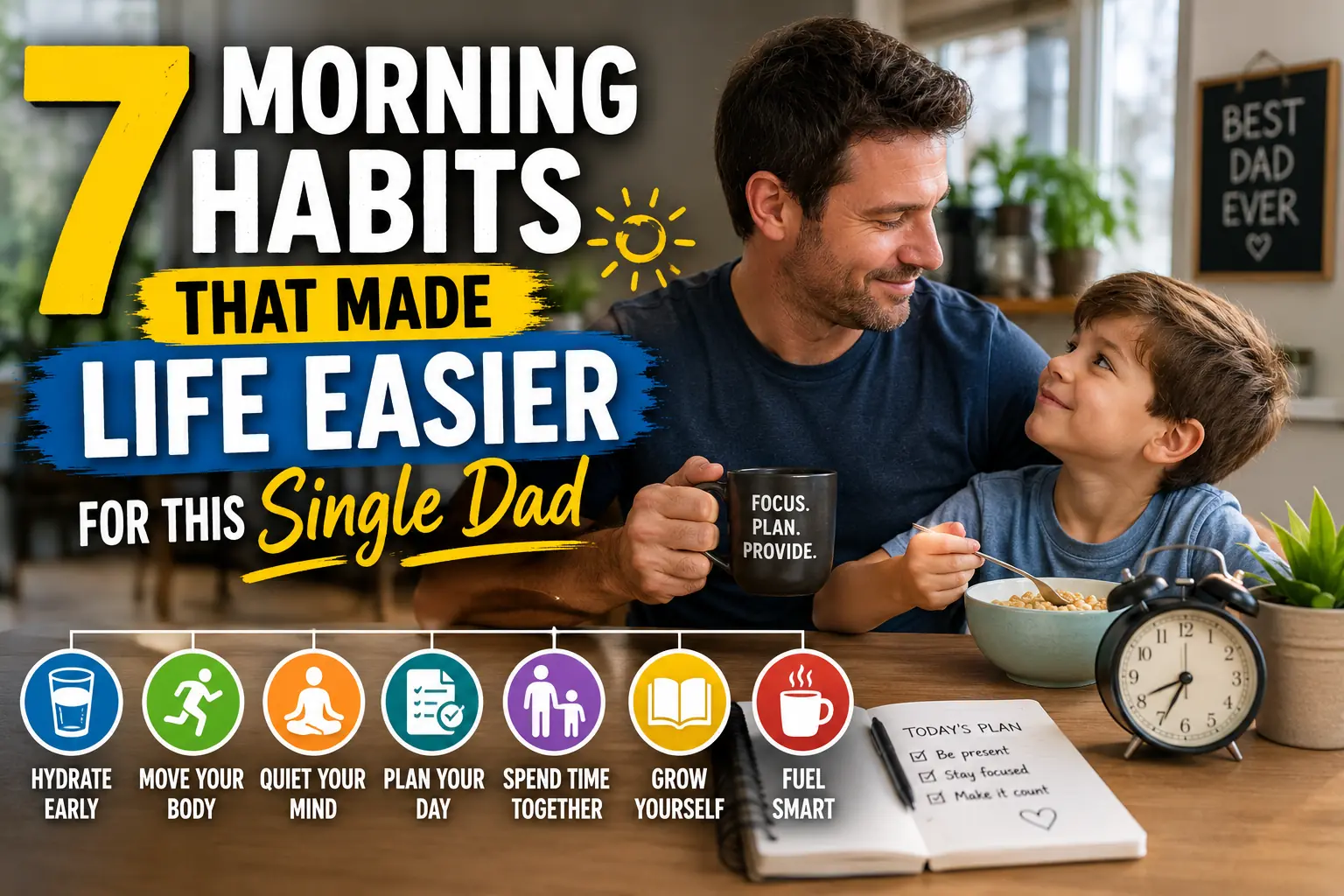 7 Morning Habits That Made Life Easier for This Single Dad