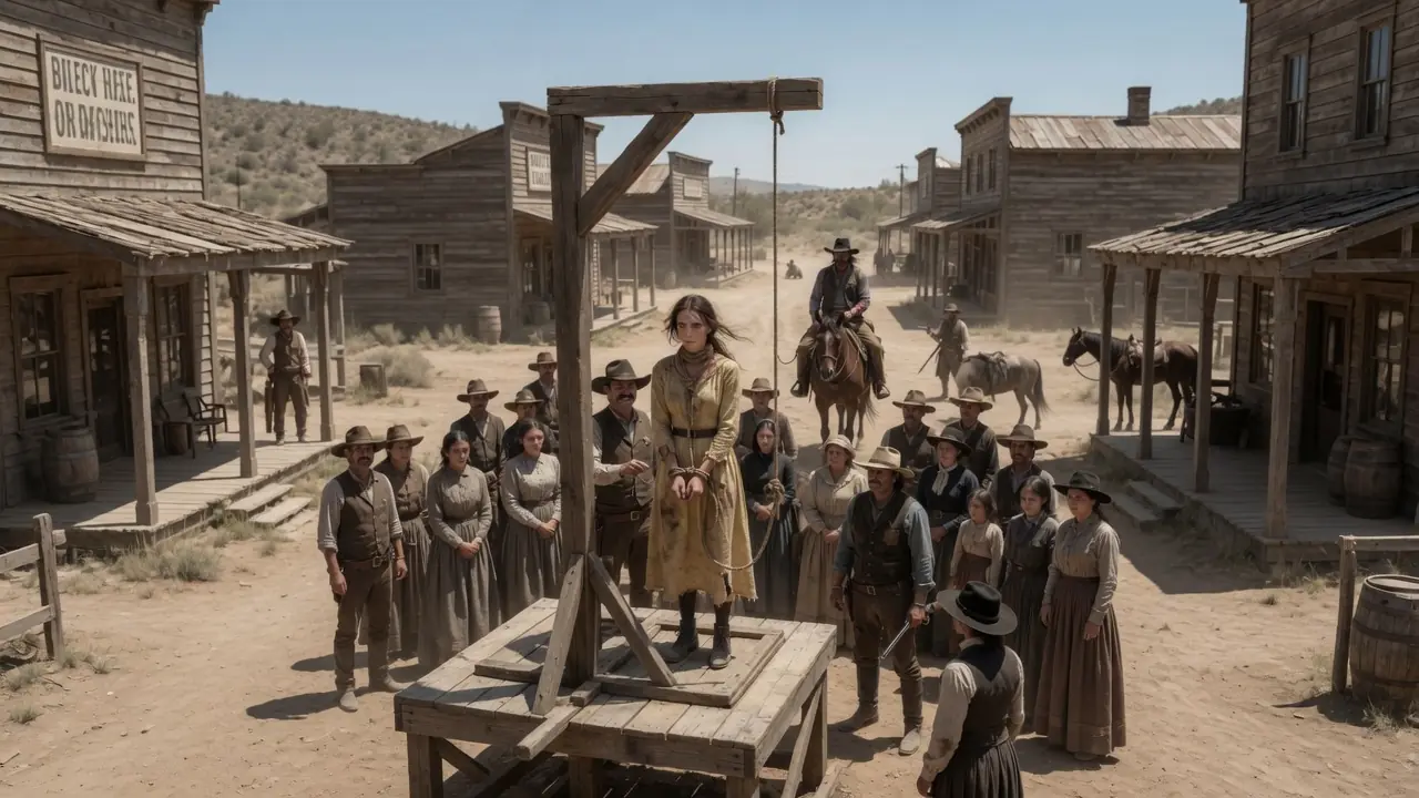 They Sentenced Her For Loving A Native Cowboy — Then He Shot The Rope Before The Gallows Fell