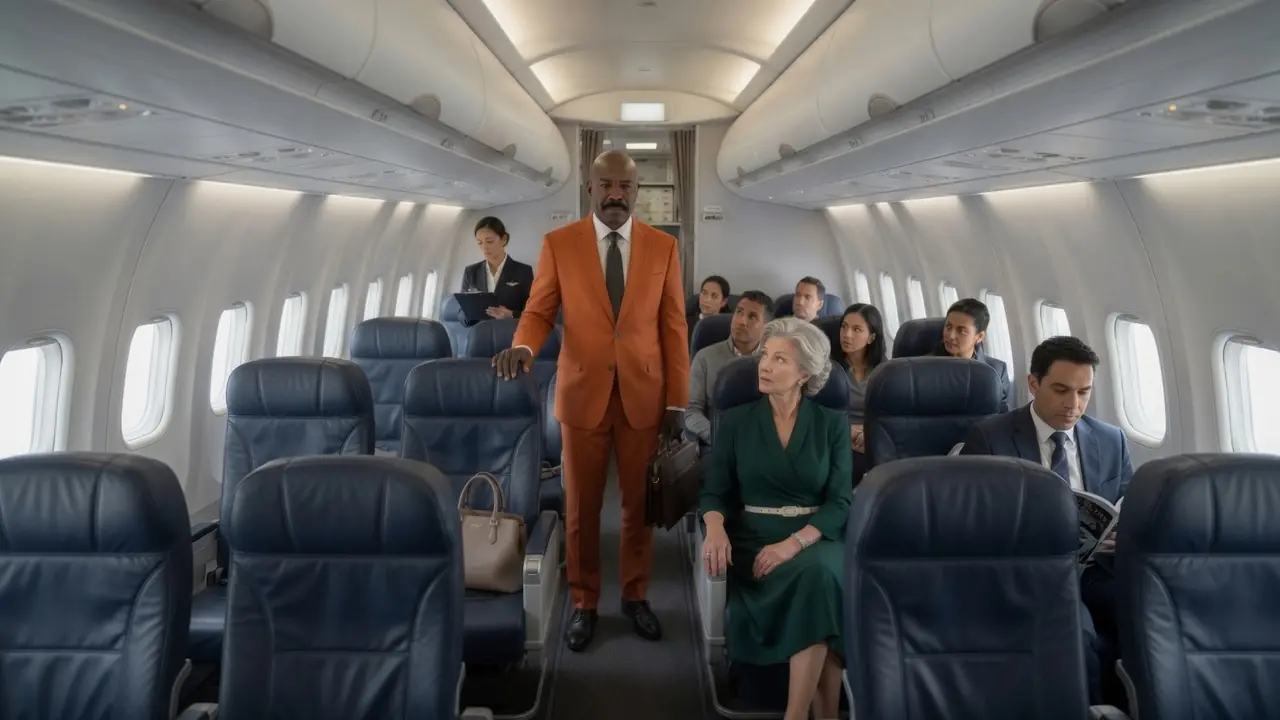 They Judged The Man In The Orange Suit — Then He Saved A Woman Mid-Flight