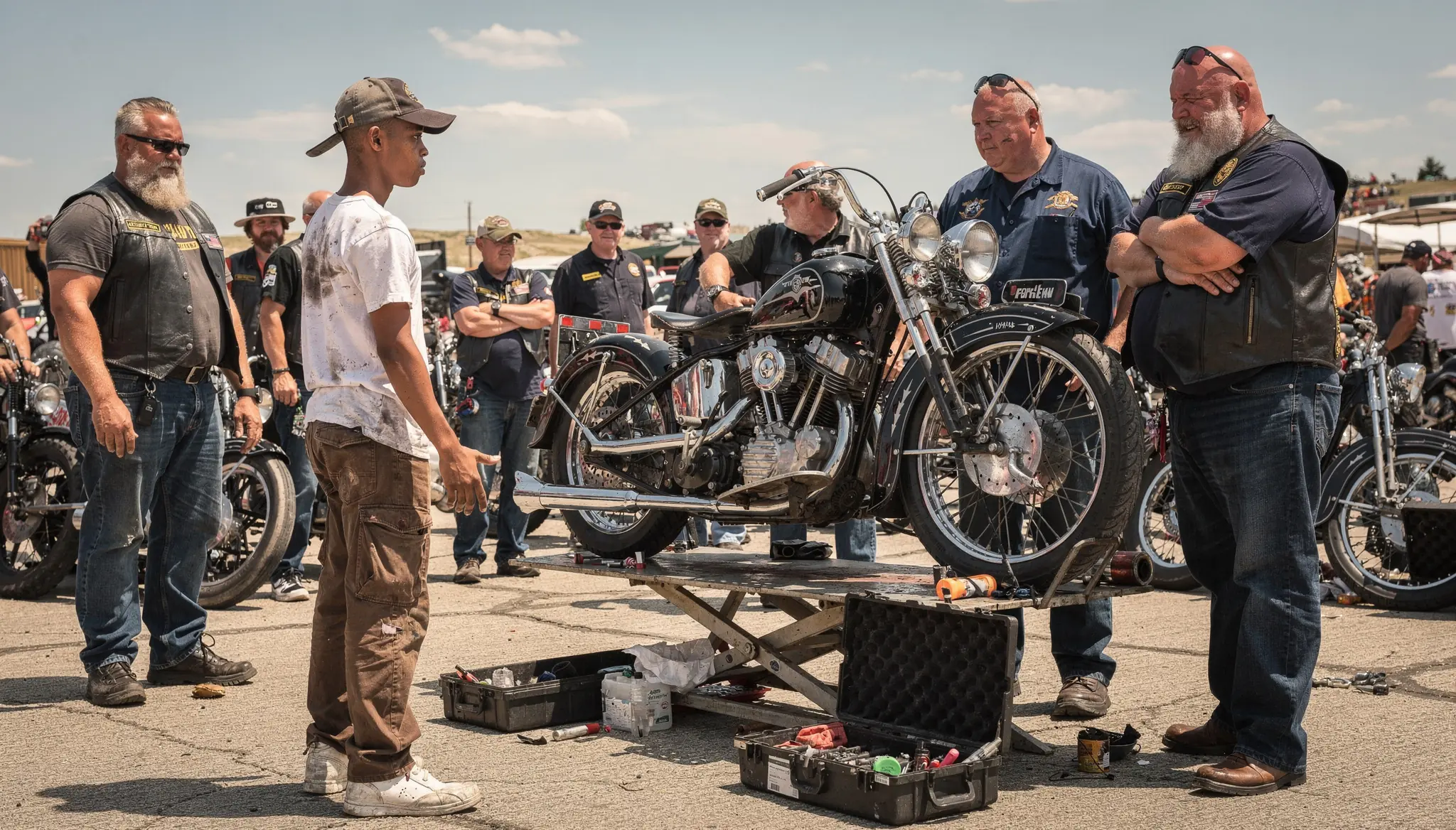 Hells Angels Burned Through $4.5M and Couldn't Fix It — a Black Teen Did It for Free in 3 Minutes