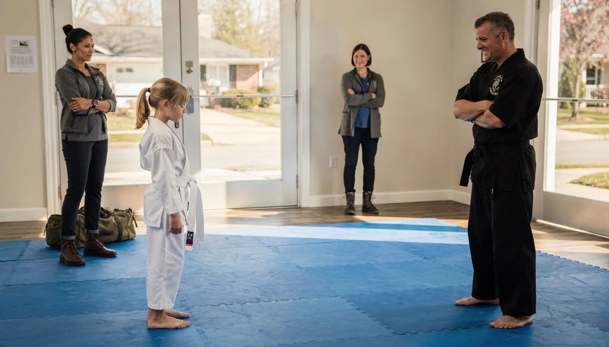 Black Belt Laughed At A Little Girl’s Technique — 5 Seconds Later, She Silenced The Whole Room