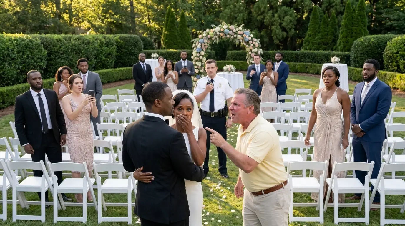 White Neighbor Called Cops on a Black Wedding — Then Turned Pale When the Groom Showed His Badge