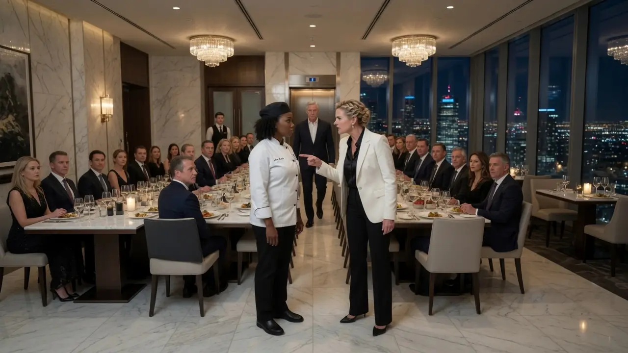 The Billionaire’s Guest Slapped The Black Chef — Then Learned She Was The Only Reason He Came To Dinner