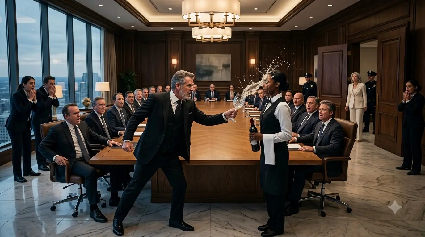 Billionaire Called Black Waitress "Uneducated" — What She Said Next Silenced The Entire Boardroom