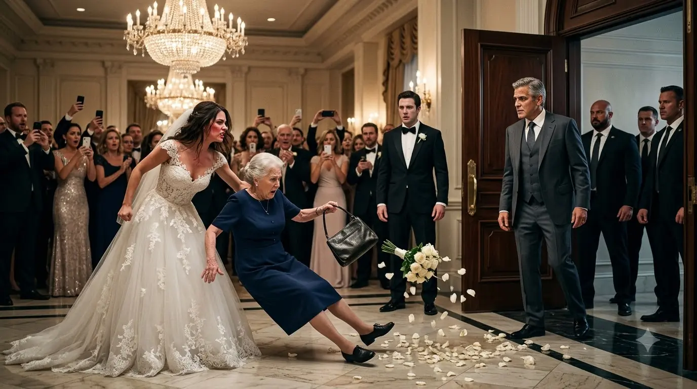 My DIL shoved me out of my own son's wedding—then the last man anyone expected walked through the doors