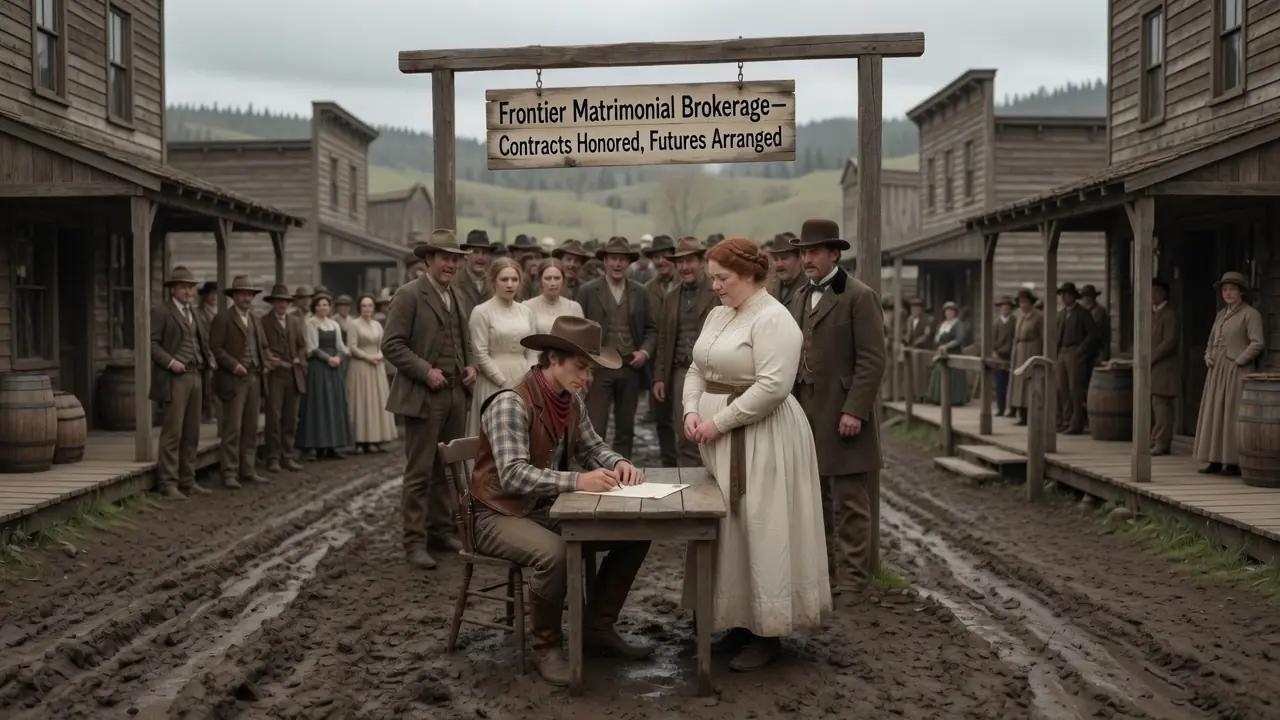 They Left The Mail-Order Bride Standing In The Mud — Then The Mountain Man Chose Her Before The Whole Town