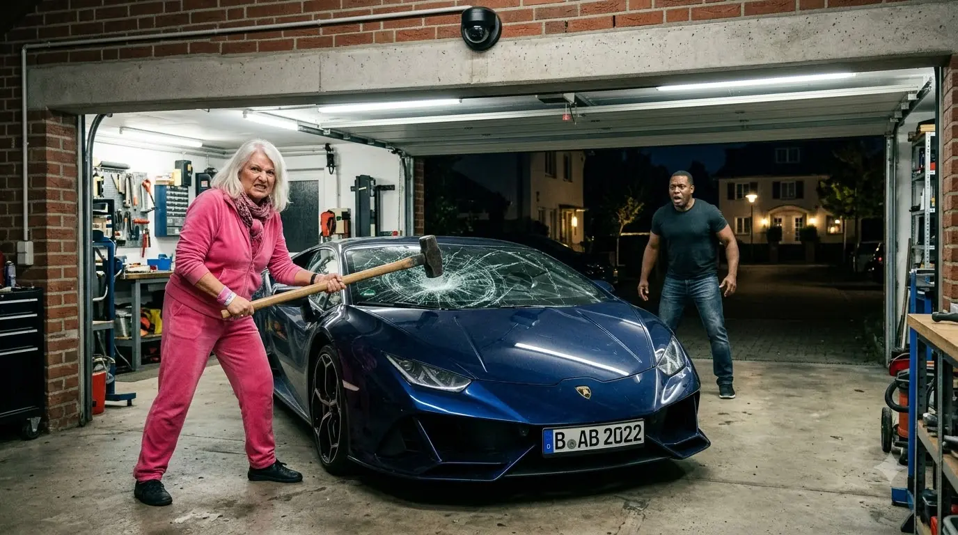 Die HOA-Nachbarin zerstörte seinen Lamborghini — dann bemerkte er die Kamera