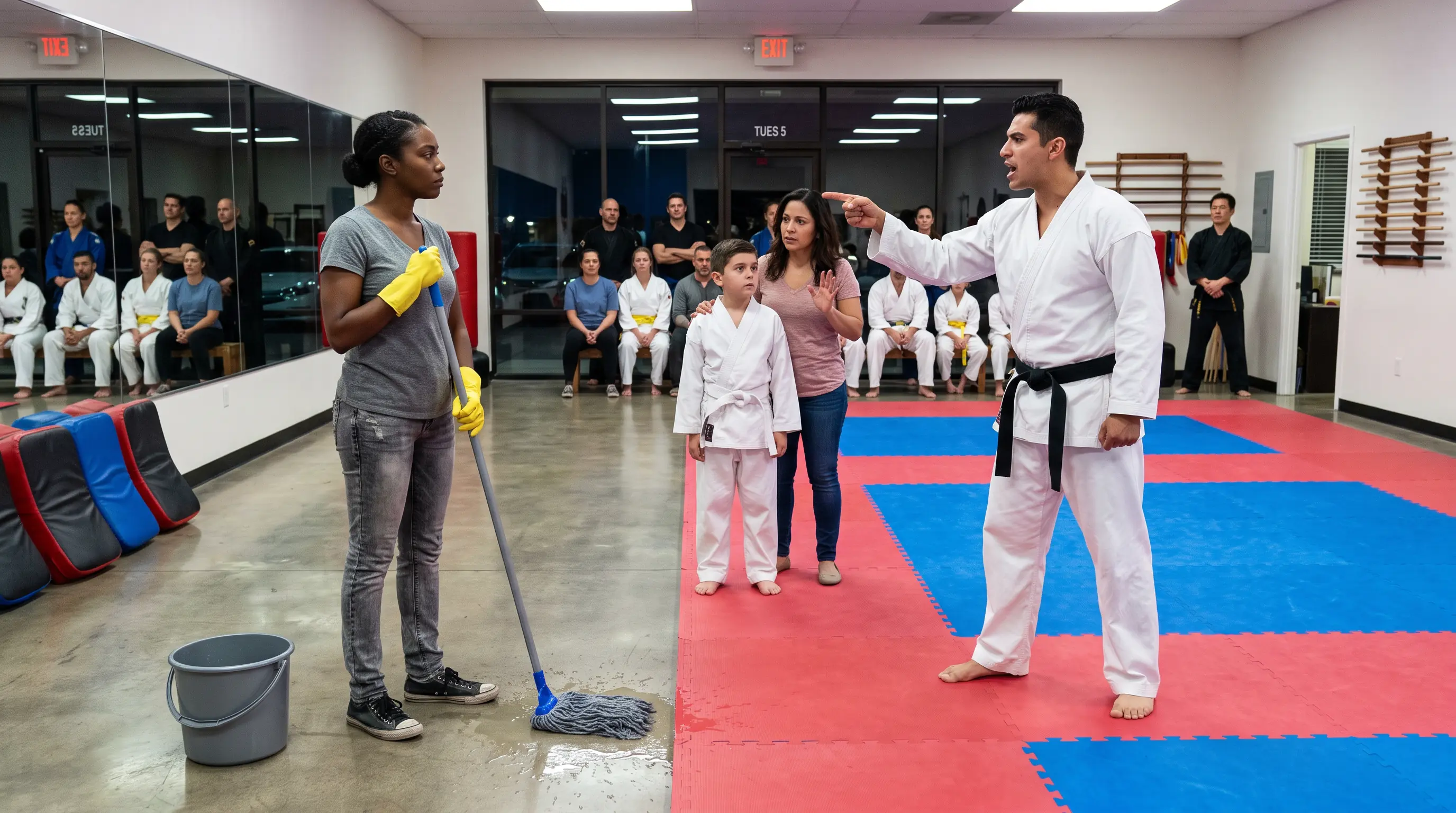 Black Belt Dared a Black Woman to Fight “for Fun” — Seconds Later, the Dojo Went Silent