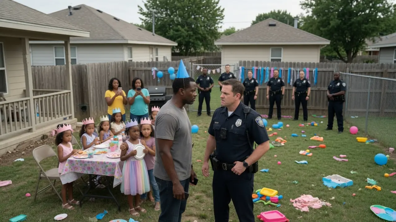 The Officer Crushed A Little Girl’s Birthday Cake — Then Her Father Made One Phone Call
