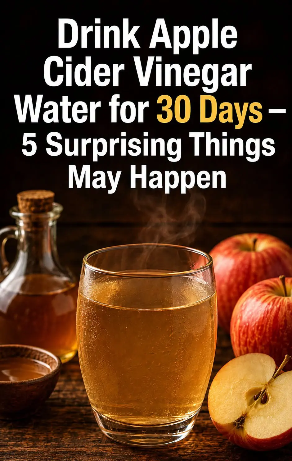 10 Surprising Benefits of Drinking Apple Cider Vinegar According to Science