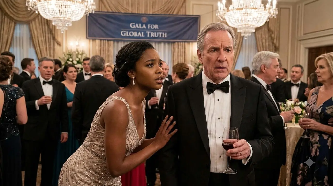 "Don’t Drink That Wine” — Black Girl Helped a Billionaire Expose a Gala Secret