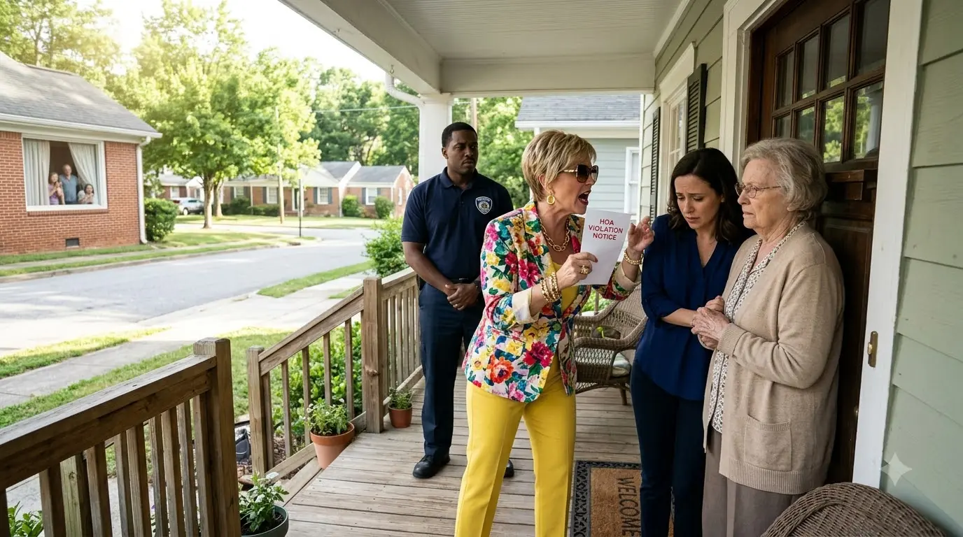 The HOA Karen Tried to Throw His Family Out — Then He Came Home