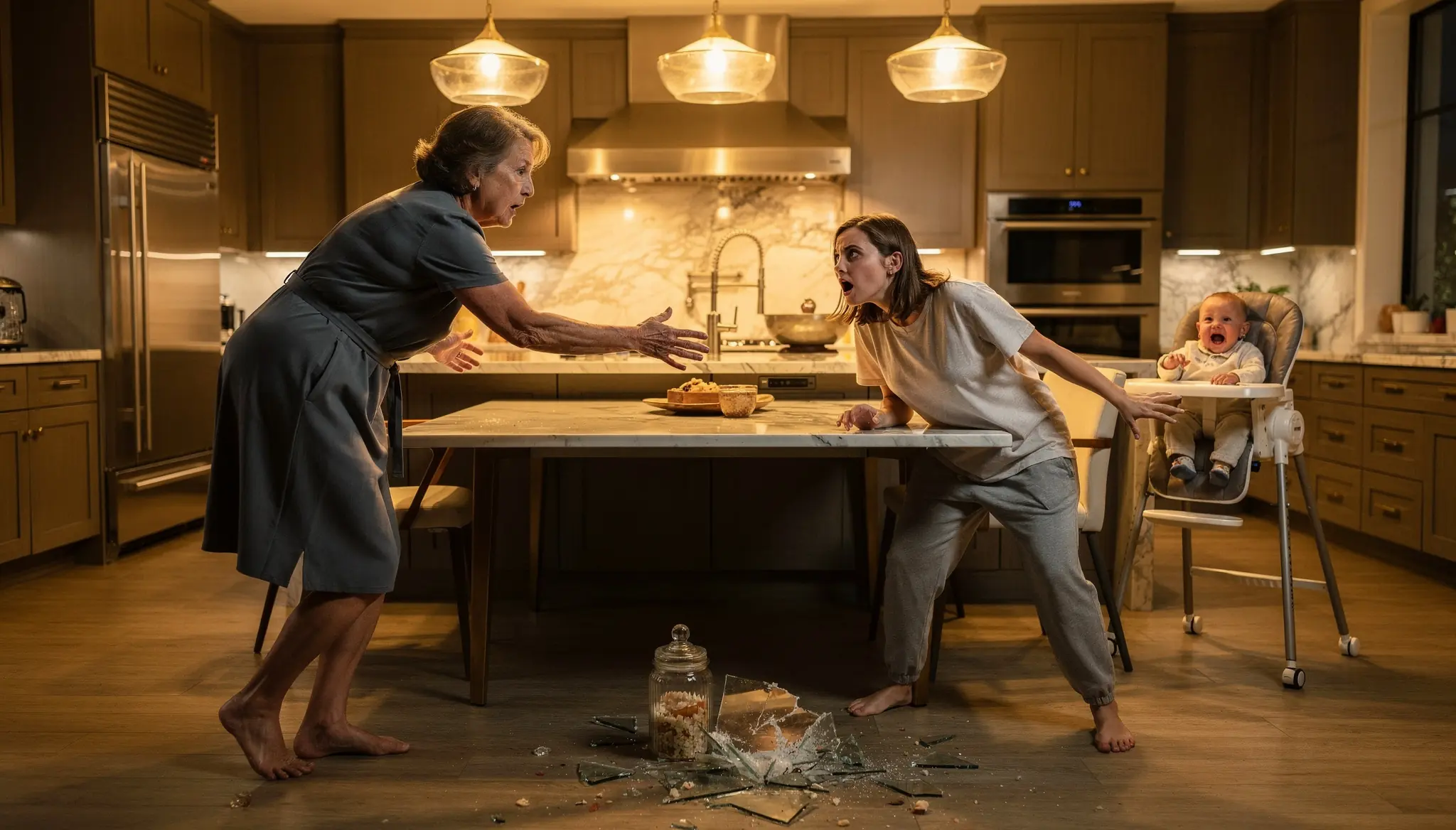 He Found His Wife and Baby on the Kitchen Floor — Then His Mother Told a Lie That Destroyed the Family