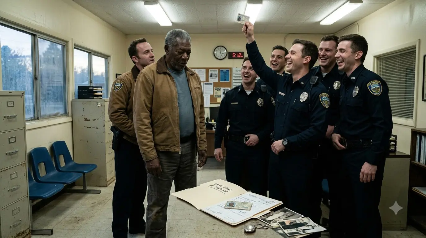 The Officers Mocked and Handcuffed the Quiet Old Man — Then the Red Phone Rang