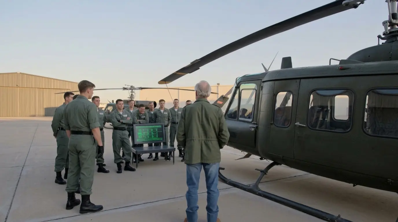 The Experts Gave Up On The Dead Helicopter — Until A Quiet Old Man Took One Look